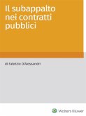 Il subappalto nei contratti pubblici (eBook, PDF)