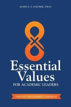Cover 8 Essential Values for Academic Leaders (eBook, ePUB)