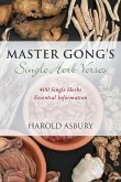 Master Gong's Single Herb Verses