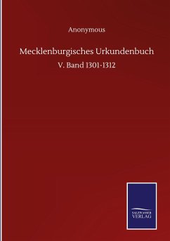 Mecklenburgisches Urkundenbuch - Anonymous