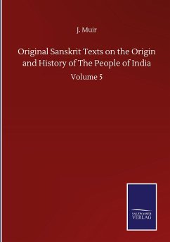 Original Sanskrit Texts on the Origin and History of The People of India