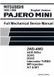 Mitsubishi Pajero Mini 660cc English... - Bild 1