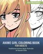 Anime Girl Coloring Book for Adults - Bild 1