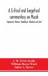 A critical and exegetical commentary on... - Bild 1