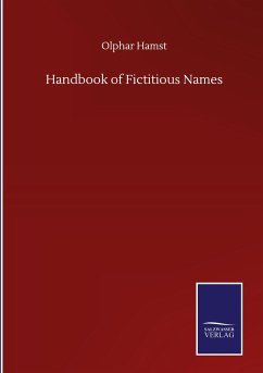 Handbook of Fictitious Names