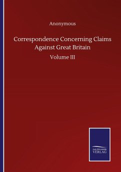 Cover Correspondence Concerning Claims Against Great Britain