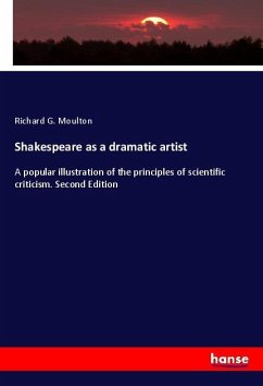 Cover Shakespeare as a dramatic artist