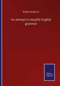An attempt to simplify English grammar