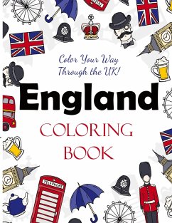 Cover England Coloring Book