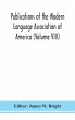 Publications of the Modern Language... - Bild 1