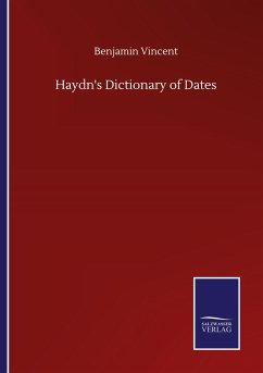 Haydn's Dictionary of Dates - Vincent, Benjamin