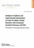 Analysis of Options and Experimental Examination of Fuels for Water Cooled Reactors with Increased Accident Tolerance (Actof)