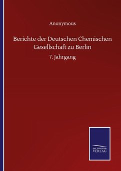 Berichte der Deutschen Chemischen Gesellschaft zu Berlin - Anonymous