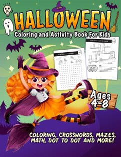 Coloring and Activity Book - Halloween Edition - Hall, Harper