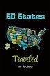 50 States Traveled Journal - Bild 1