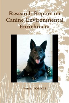 Research Report on Canine Environmental Enrichment - Fornes, Sandra