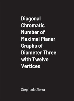 Cover Diagonal Chromatic Number of Maximal Planar Graphs of Diameter Three with Twelve Vertices