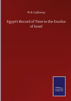 Egypt's Record of Time to the Exodus of Israel