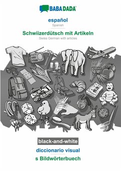 Cover español - Schwiizerdütsch mit Artikeln, diccionario visual, BW