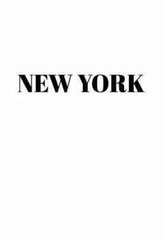 New York Hardcover White Decorative Book for Decorating Shelves, Coffee Tables, Home Decor, Stylish World Fashion Cities Design - Murre Book Decor