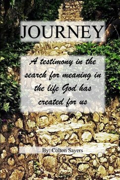 Journey A testimony in the search for meaning in the life God has created for us - Sayers, Colton