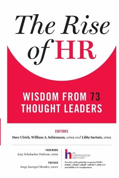 The Rise of HR - Ulrich, Dave; Schiemann, GPHR William A.; Sartain, Sphr Libby