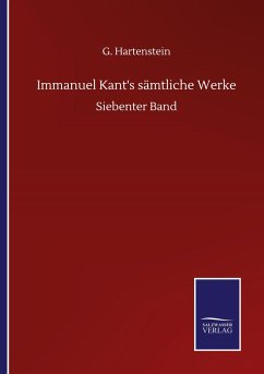 Immanuel Kant's sämtliche Werke - Hartenstein, G.