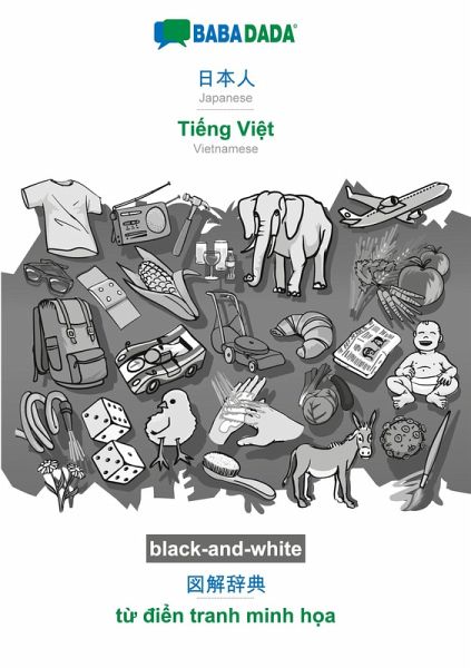 Japanese (in japanese script) - Ti¿ng Vi¿t, visual dictionary, BW