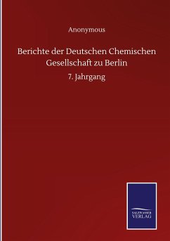 Berichte der Deutschen Chemischen Gesellschaft zu Berlin