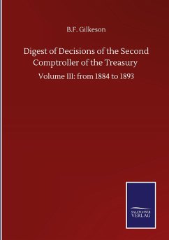 Digest of Decisions of the Second Comptroller of the Treasury