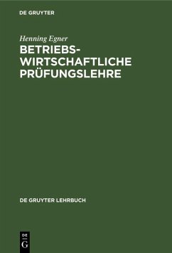 Cover Betriebswirtschaftliche Prüfungslehre (eBook, PDF)
