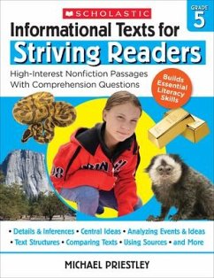 Informational Texts for Striving Readers: Grade 5 - Priestley, Michael