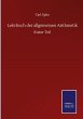 Lehrbuch der allgemeinen Arithmetik - Bild 1