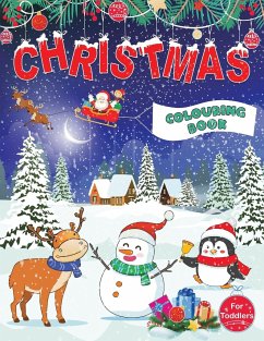 Christmas Colouring Book for Toddlers - Feel Happy Books