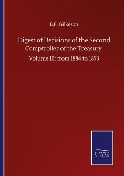 Digest of Decisions of the Second Comptroller of the Treasury