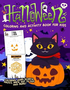 Halloween Coloring and Activity Book - Hall, Harper