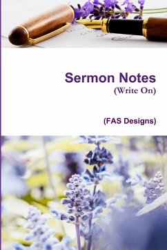 Sermon Notes - Singleton, Fay
