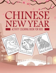 Chinese New Year Activity Coloring Book For Kids - Placate, Holly