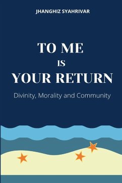 Cover TO ME IS YOUR RETURN