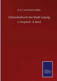 Urkundenbuch der Stadt Leipzig