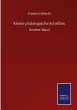 Kleine philologische Schriften - Bild 1