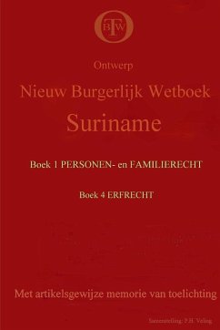 BW Suriname ontwerp boek 1 en 4 (paperback) - P. H. Veling, Samenstelling