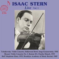 Isaac Stern: Live,Vol.1 - Stern,Isaac/Zakin,Alexander