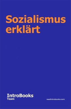 Cover Sozialismus erklärt (eBook, ePUB)