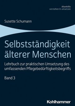 Selbstständigkeit älterer Menschen (eBook, PDF) - Schumann, Susette