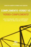 Complemento - Verbo vs Verbo - Complemento (eBook, ePUB)