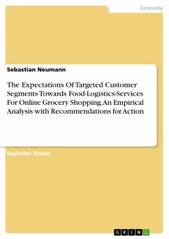 The Expectations Of Targeted Customer Segments Towards Food-Logistics-Services For Online Grocery Shopping. An Empirical Analysis with Recommendations for Action (eBook, PDF) - Neumann, Sebastian