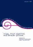Rings, Hopf Algebras, and Brauer Groups (eBook, ePUB)