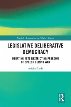 Legislative Deliberative Democracy (eBook, PDF) - Levit, Avichai