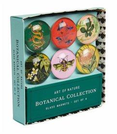 Art of Nature: Botanical Glass Magnet Set - Insight Editions